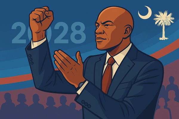 Wes Moore si prepara alla corsa per le primarie democratiche 2028 in South Carolina