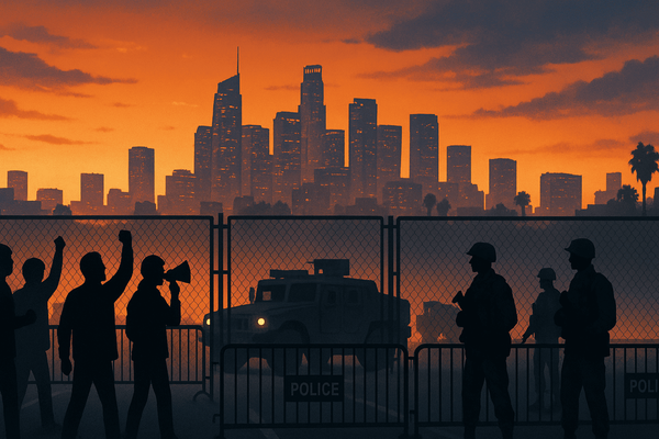 Los Angeles, coprifuoco nel centro città dopo cinque giorni di proteste contro i raid dell'ICE anti-immigrazione