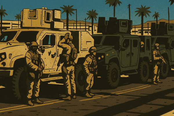 I Marines a Los Angeles aiuteranno la Guardia Nazionale