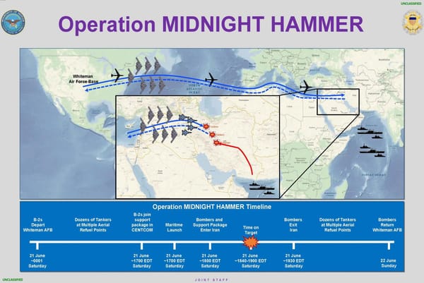 Operazione "Midnight Hammer": in che modo i bombardieri B-2 hanno danneggiato tre impianti nucleari iraniani