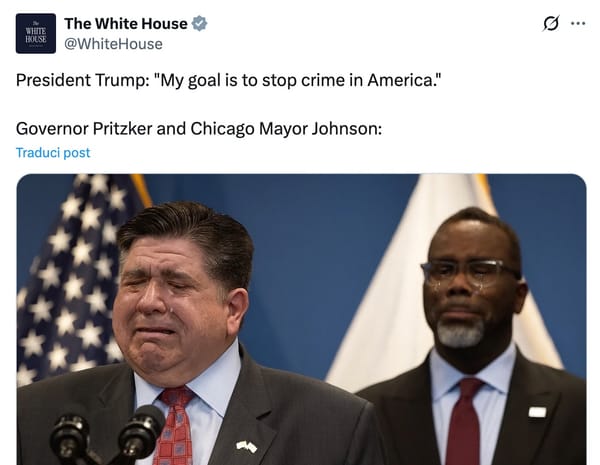 Trump chiede l'arresto del sindaco di Chicago e del governatore dell'Illinois