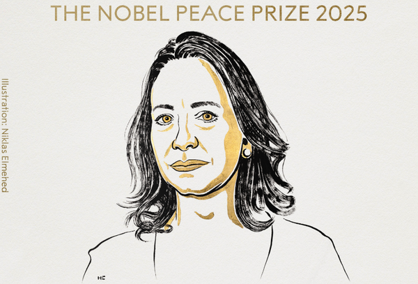 María Corina Machado vince il premio Nobel per la Pace 2025, Trump escluso dal riconoscimento
