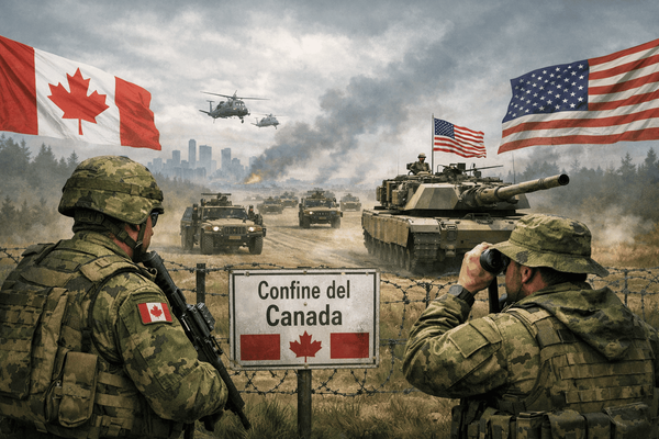 Le Forze Armate canadesi simulano per la prima volta lo scenario di una possibile invasione americana