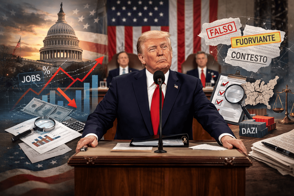 Fact Check Stato dell'Unione: Trump rivendica i suoi risultati tra cifre gonfiate e contesti mancanti