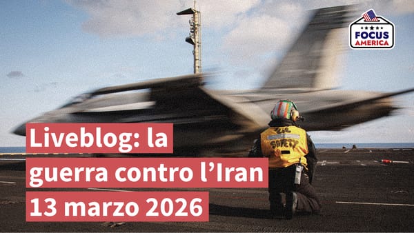 Il liveblog sulla guerra in Iran di venerdì 13 marzo