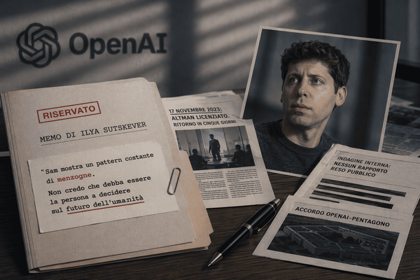 OpenAI, i memo segreti contro Altman: "Mente, manipola, non può decidere sul futuro dell'umanità"