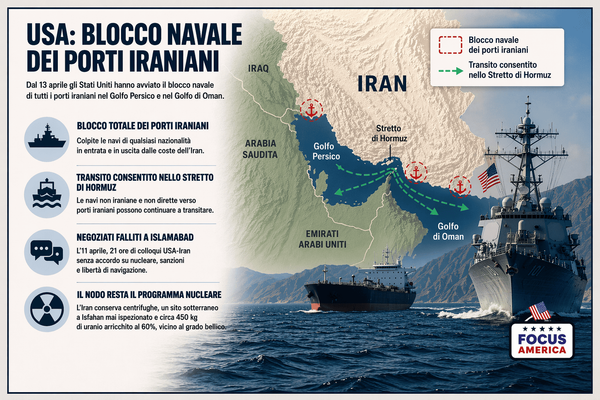 Stretto di Hormuz, gli Usa avviano il blocco dei porti iraniani e Trump valuta nuovi attacchi
