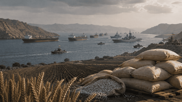 La crisi dello Stretto di Hormuz mette il mondo davanti a una nuova emergenza alimentare