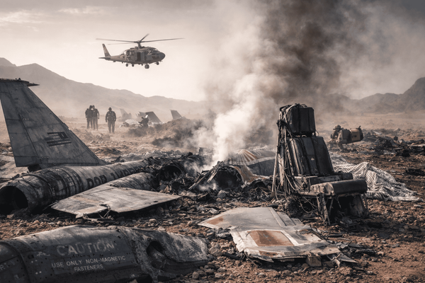 Caccia Usa abbattuto in Iran, corsa contro il tempo per trovare l’equipaggio