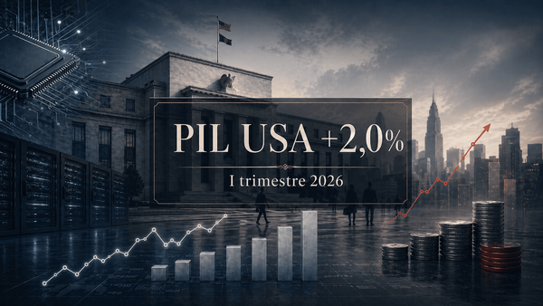 Usa, l'economia rallenta nel primo trimestre del 2026: il PIL cresce del 2%, sotto le attese