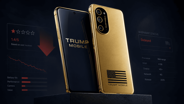Il telefono dorato di Trump arriva sul mercato, ma le prime recensioni lo stroncano