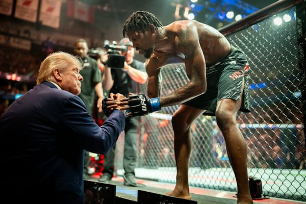Trump vuole usare l'evento di UFC per riavvicinarsi alla base elettorale