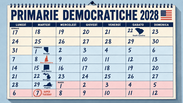 Cosa cambia con il nuovo calendario delle primarie Dem del 2028