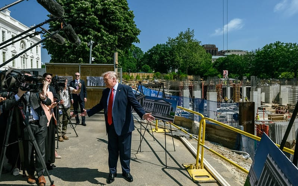 La Corte Suprema sblocca il cantiere della sala da ballo di Trump