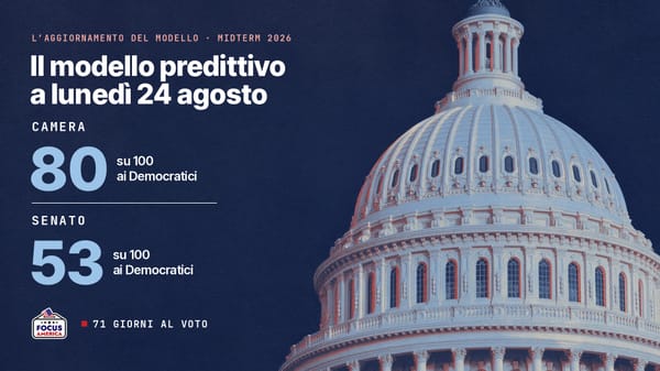 Il nostro modello dà ai Dem 80 possibilità su 100 alla Camera e 53 al Senato