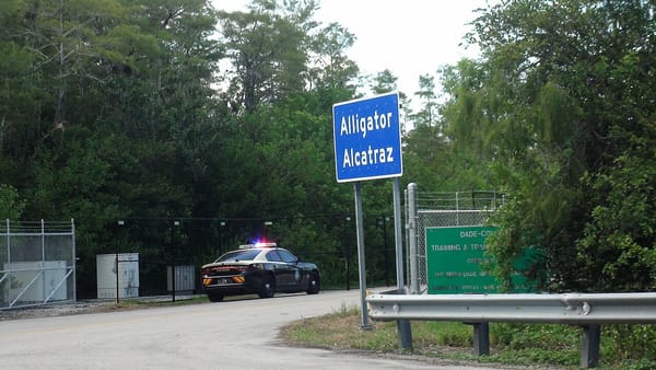Celle di metallo e docce infestate dagli insetti: il rapporto federale su Alligator Alcatraz
