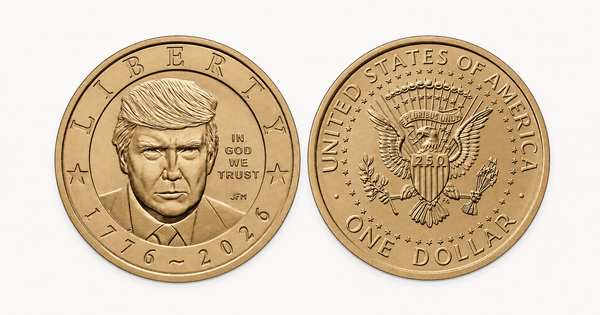 Il volto di Trump sul dollaro, il primo presidente in vita un secolo dopo Coolidge