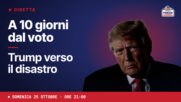 A 10 giorni dal voto: Trump verso il disastro