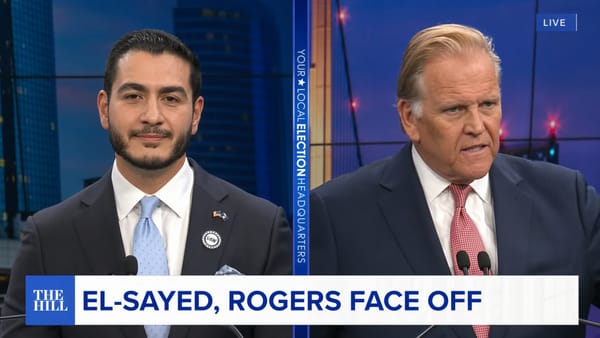 Nel primo dibattito in Michigan Rogers ed El-Sayed si sono insultati
